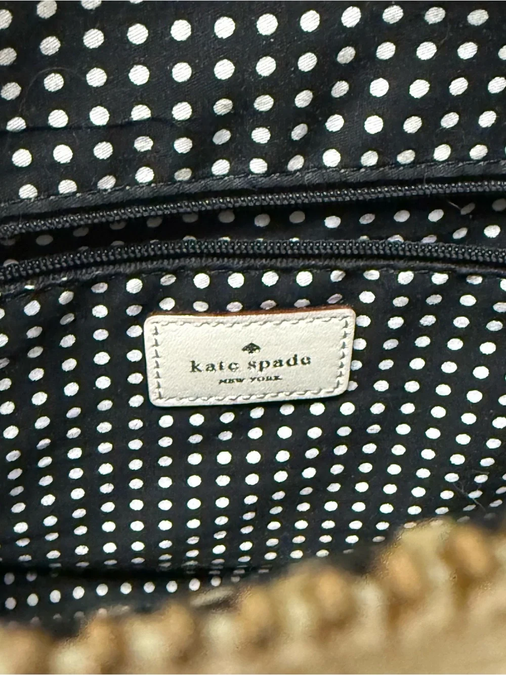 kate spade White Quilted Astor Court Satchel with Chain Handles